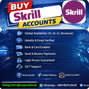 BUY verified Skrill accounts