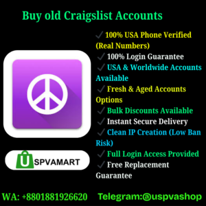 Buy Old craigslist account