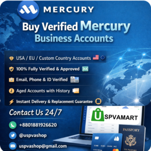 Buy Verified Mercury Business Accounts