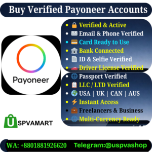 Buy Verified Payoneer Accounts