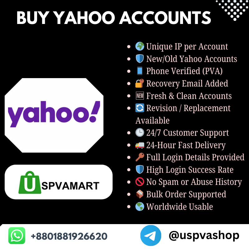 Buy old Yahoo Accounts
