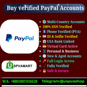 Buy verified PayPal Accounts