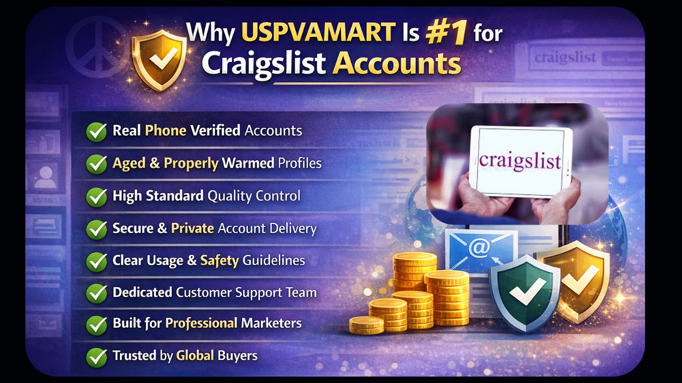 Why USPVAMART Is #1 for Craigslist Accounts