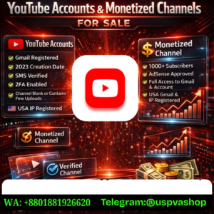 Buy Bulk YouTube Accounts